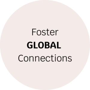 foster global connections where women connect