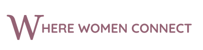 Where Women Connect Website Header Logo